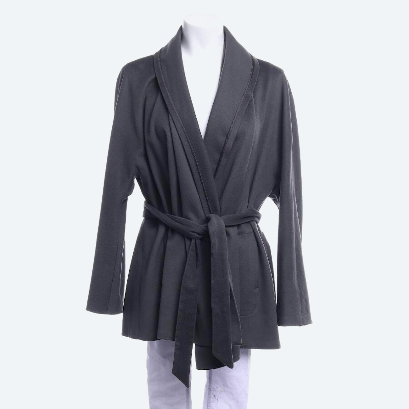 Image 1 of Wool Jacket 40 Dark Gray in color Gray | Vite EnVogue