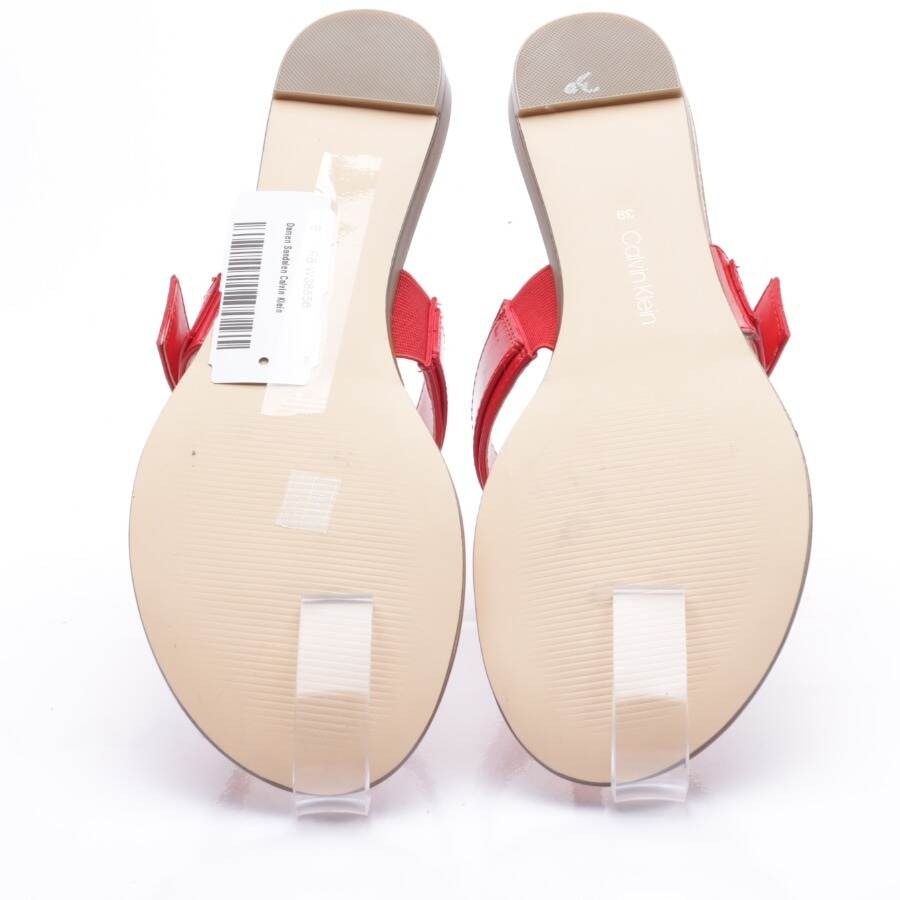 Image 4 of Sandals EUR 39 Red in color Red | Vite EnVogue
