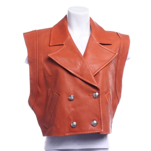 Image 1 of Leather Vest 46 Brown | Vite EnVogue
