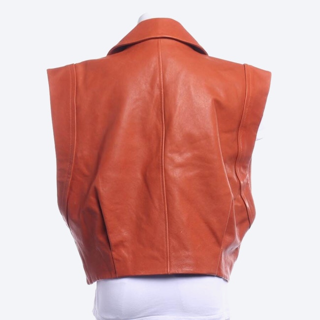 Image 2 of Leather Vest 46 Brown in color Brown | Vite EnVogue