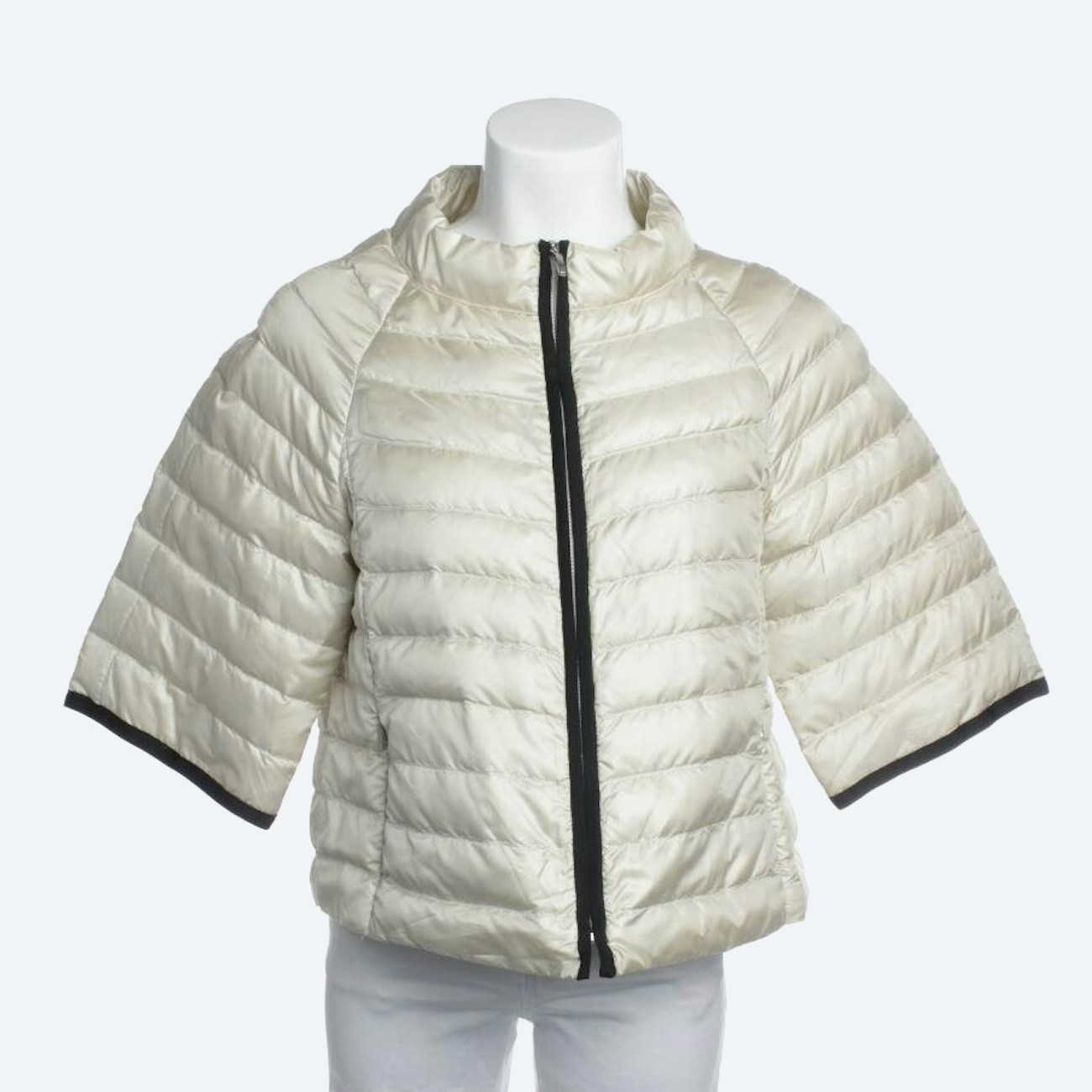 Image 1 of Between-seasons Jacket 38 Beige in color White | Vite EnVogue