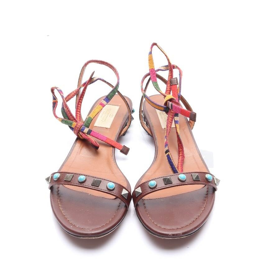 Image 2 of Strappy Sandals EUR 37.5 Multicolored in color Multicolored | Vite EnVogue