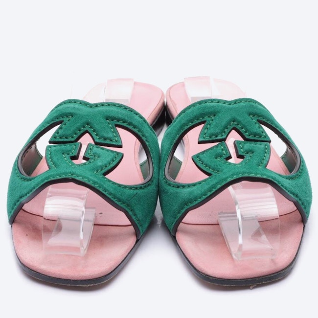 Image 2 of Sandals EUR 35 Green in color Green | Vite EnVogue