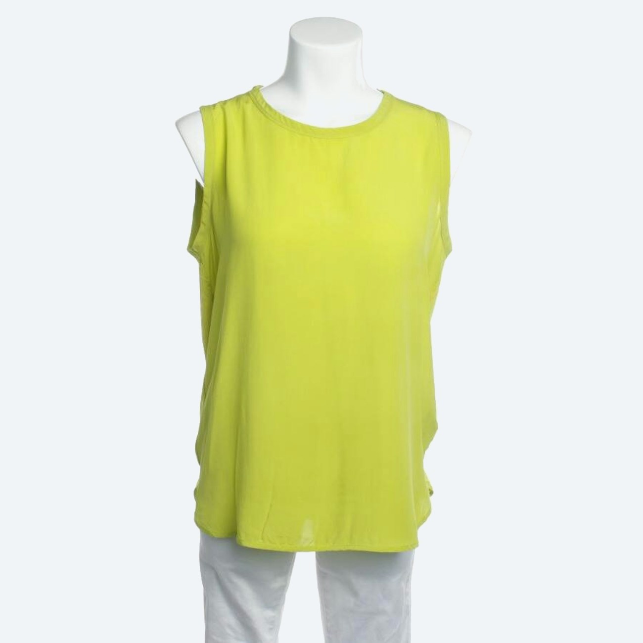 Image 1 of Silk Top 42 Green in color Green | Vite EnVogue