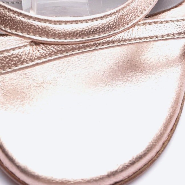 Image 6 of Heeled Sandals EUR 40 Rose Gold in color Metallic | Vite EnVogue
