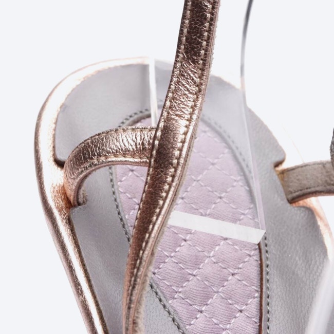 Image 7 of Heeled Sandals EUR 40 Rose Gold in color Metallic | Vite EnVogue