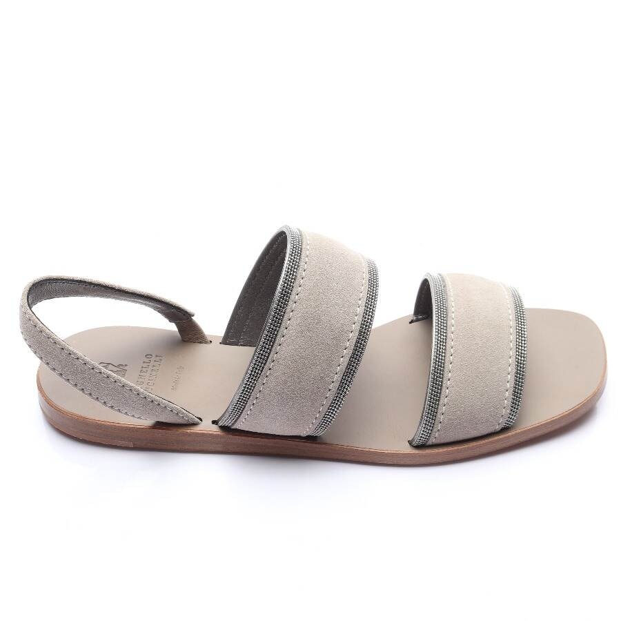 Image 1 of Strappy Sandals EUR 39 Gray in color Gray | Vite EnVogue