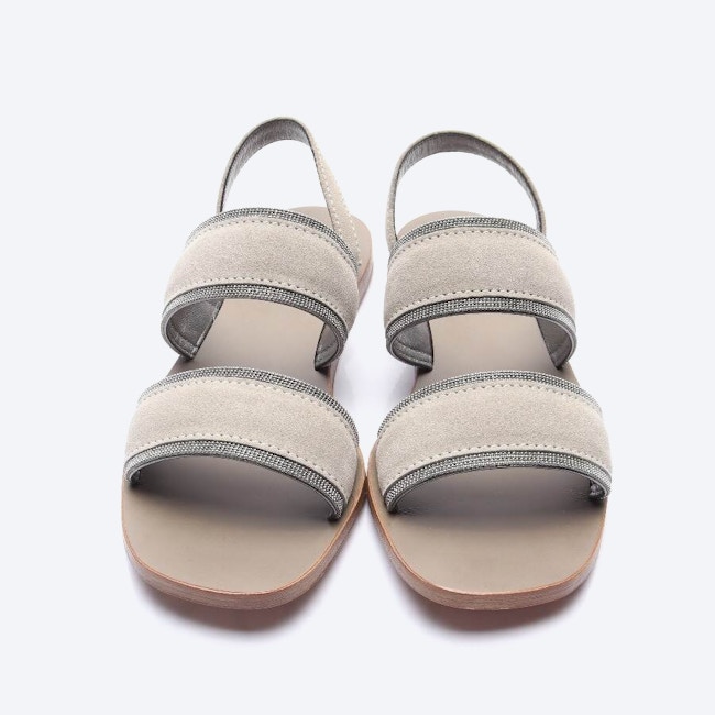 Image 2 of Strappy Sandals EUR 39 Gray in color Gray | Vite EnVogue