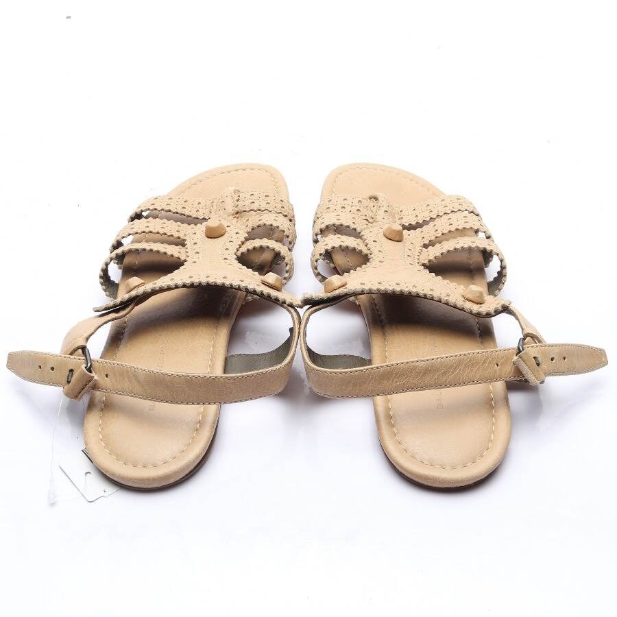 Image 3 of Sandals EUR38 Light Brown in color Brown | Vite EnVogue