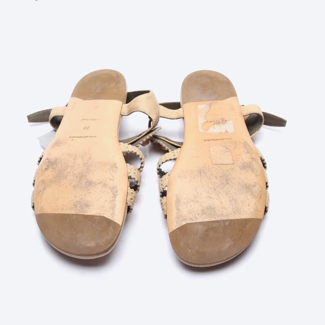 Image 4 of Sandals EUR38 Light Brown in color Brown | Vite EnVogue