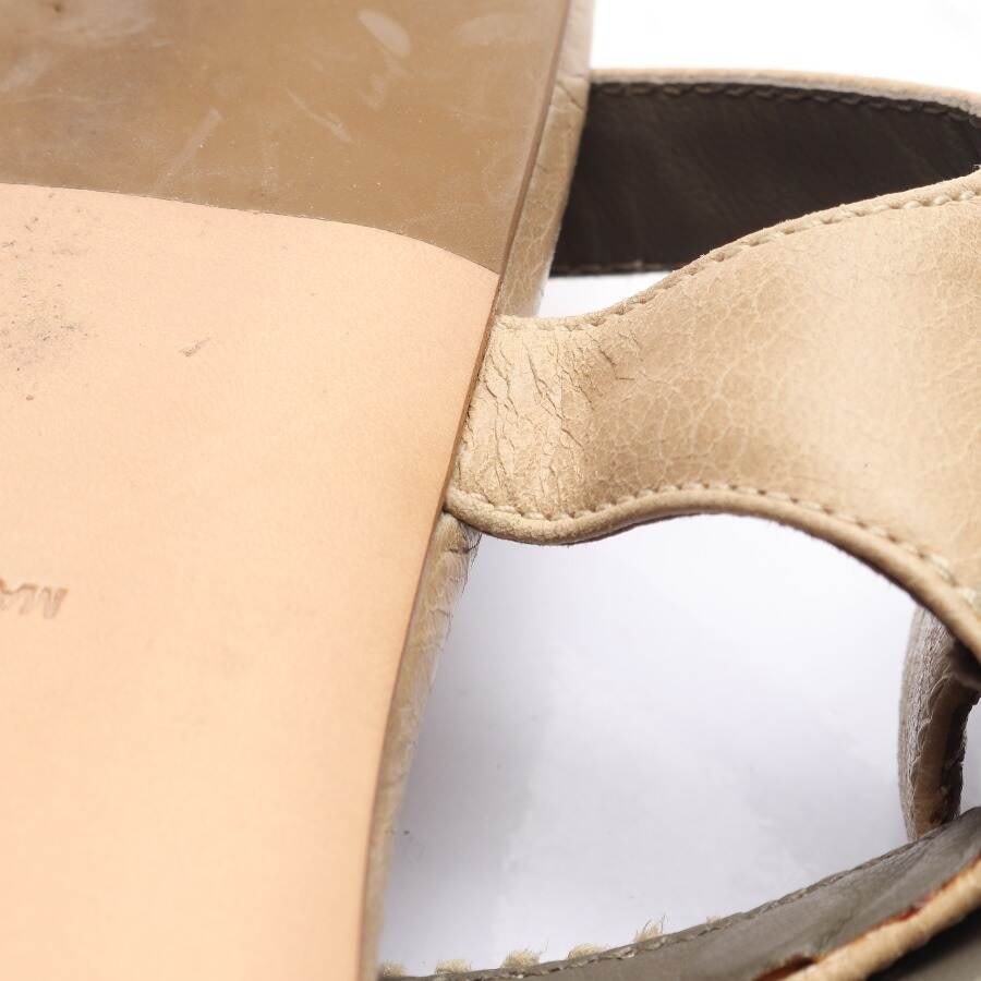 Image 6 of Sandals EUR38 Light Brown in color Brown | Vite EnVogue