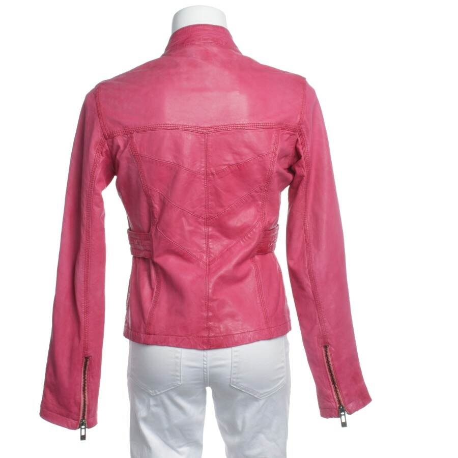 Image 2 of LeatherJacket S Pink in color Pink | Vite EnVogue