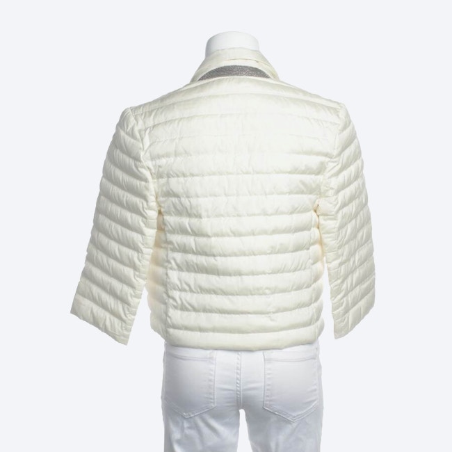 Image 2 of Silk Jacket 38 Cream in color White | Vite EnVogue