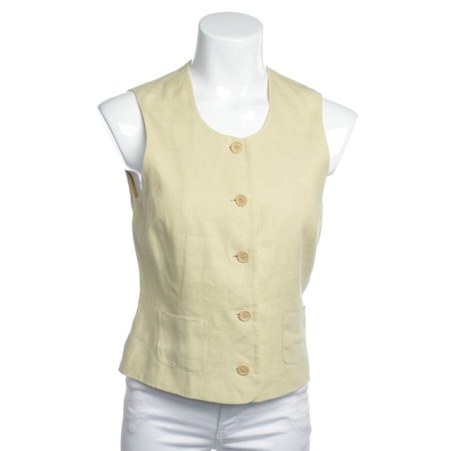 Image 1 of Linen Vest 38 Yellow | Vite EnVogue