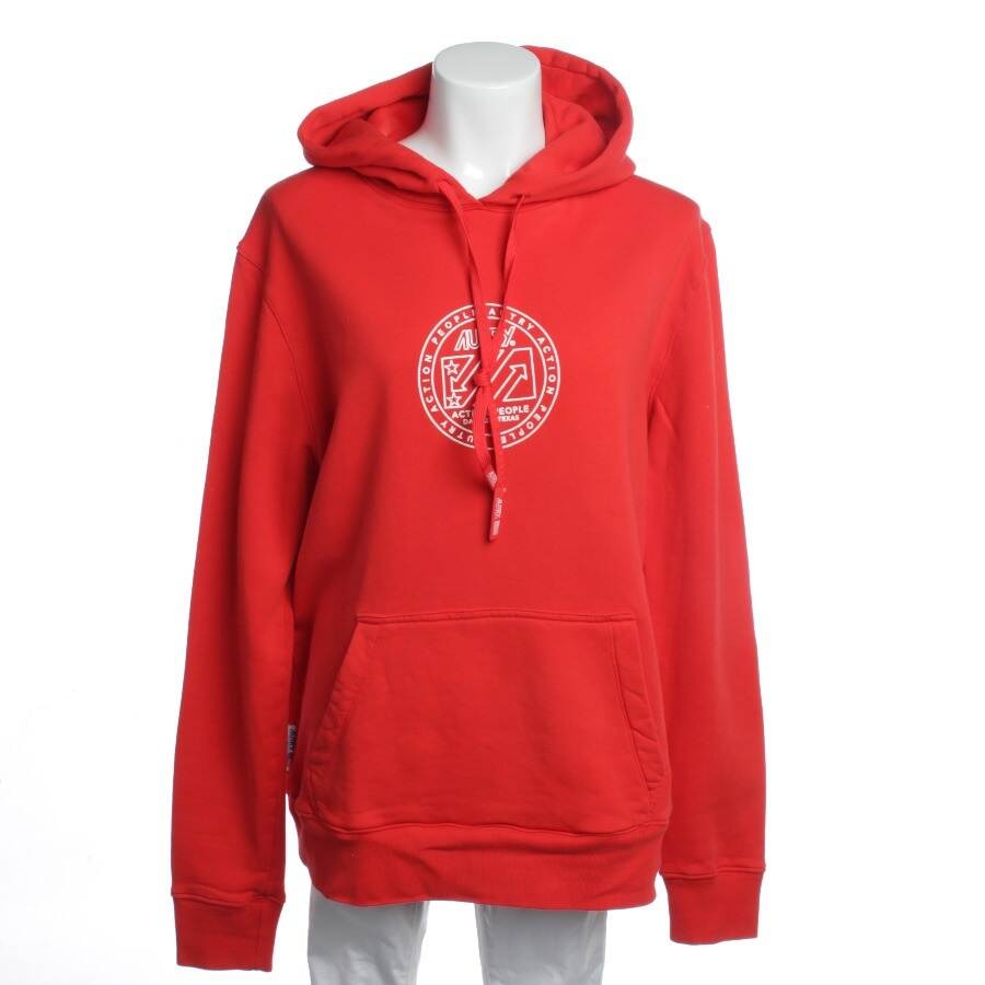 Image 1 of Hooded Sweatshirt XL Red in color Red | Vite EnVogue