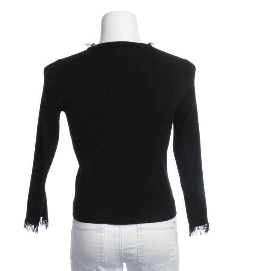 Image 2 of Cardigan 38 Black in color Black | Vite EnVogue