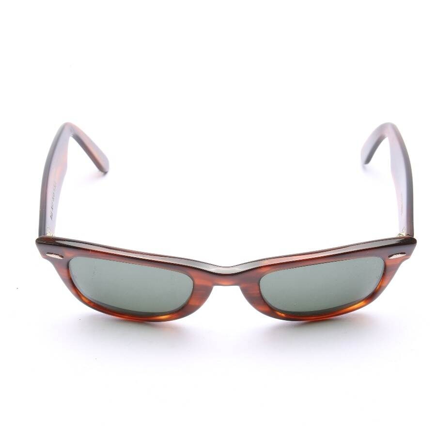 Image 1 of Wayfarer Sunglasses Brown in color Brown | Vite EnVogue