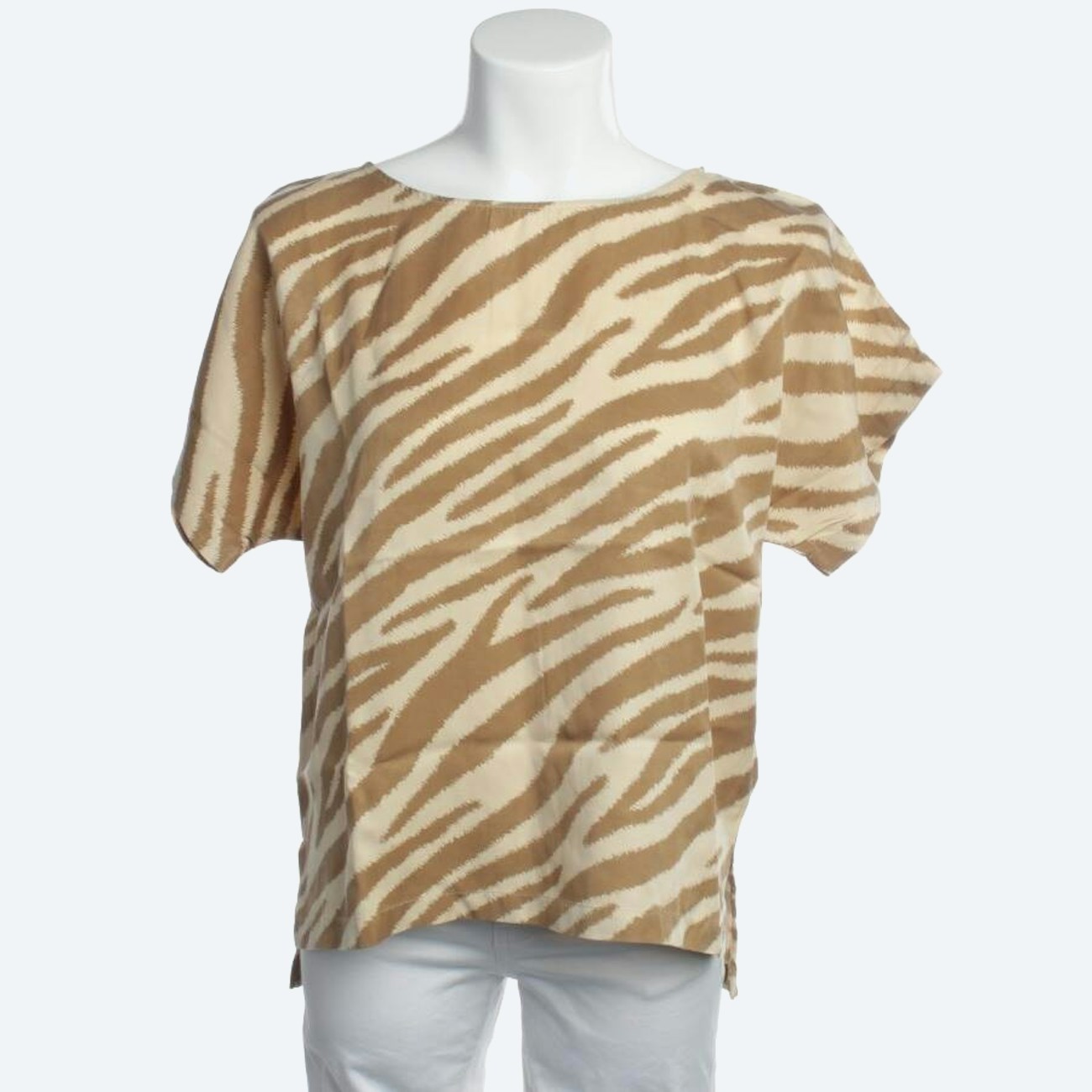 Image 1 of Shirt 38 Light Brown in color Brown | Vite EnVogue
