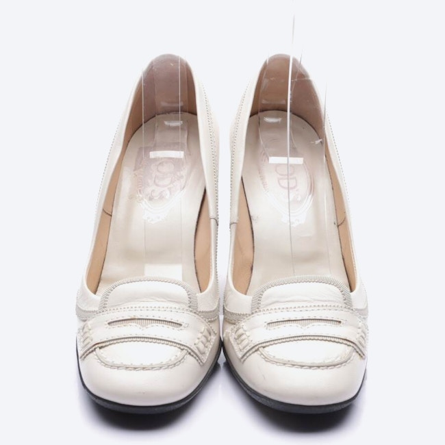 Image 2 of High Heels EUR 36.5 Cream in color White | Vite EnVogue