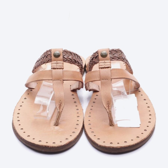 Image 2 of Sandals EUR 39 Light Brown in color Brown | Vite EnVogue