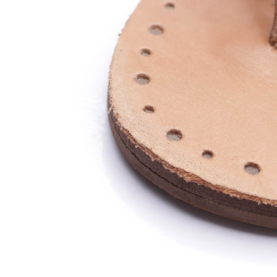 Image 7 of Sandals EUR 39 Light Brown in color Brown | Vite EnVogue