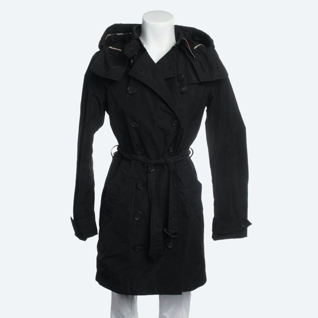 Image 1 of Summer Coat 34 Black in color Black | Vite EnVogue
