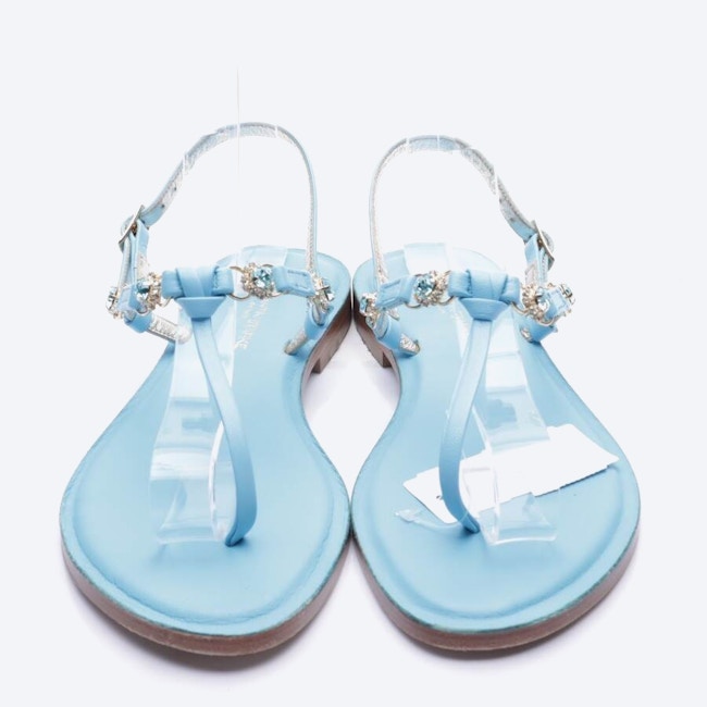 Image 2 of Strappy Sandals EUR 39 Blue in color Blue | Vite EnVogue