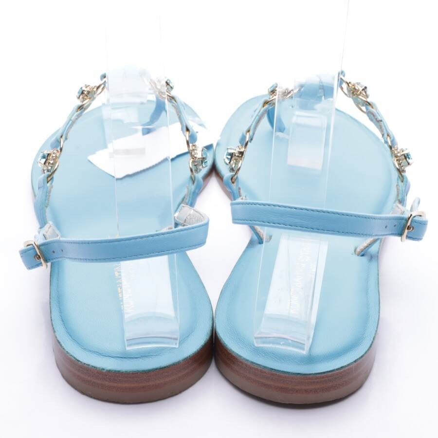 Image 3 of Strappy Sandals EUR 39 Blue in color Blue | Vite EnVogue