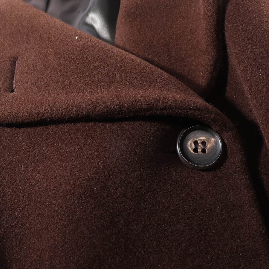 Image 3 of Between-seasons Coat 36 Dark Brown in color Brown | Vite EnVogue