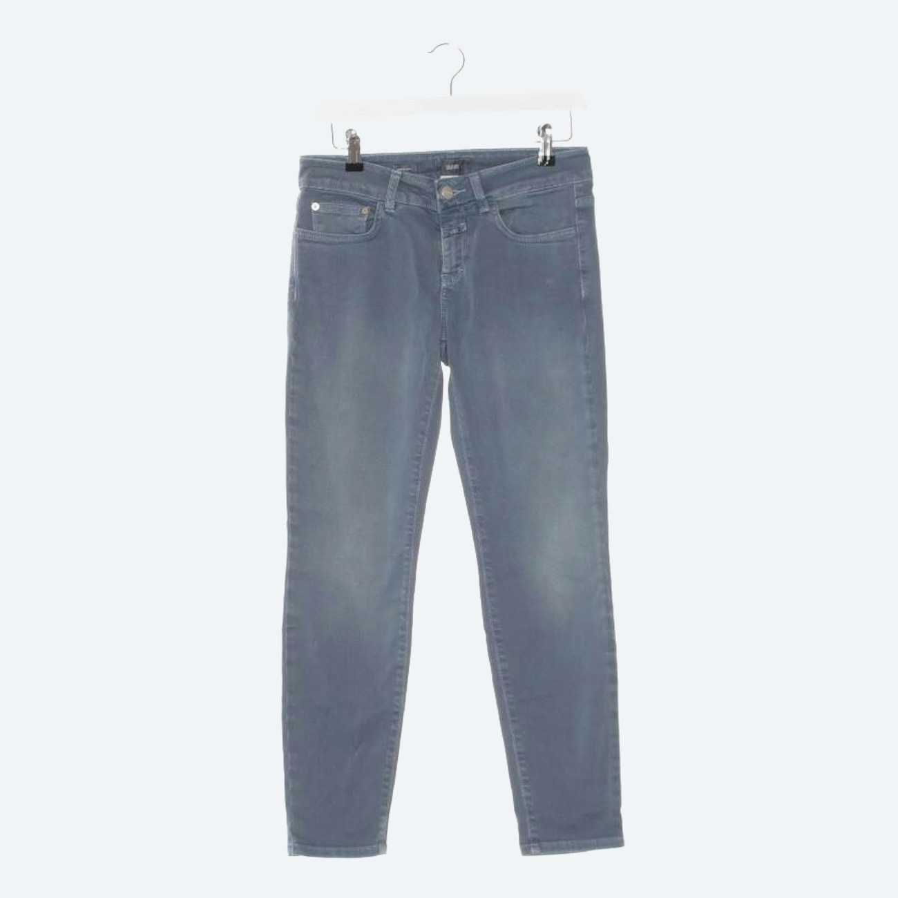 Image 1 of Jeans Straight Fit W26 Dark Gray in color Gray | Vite EnVogue
