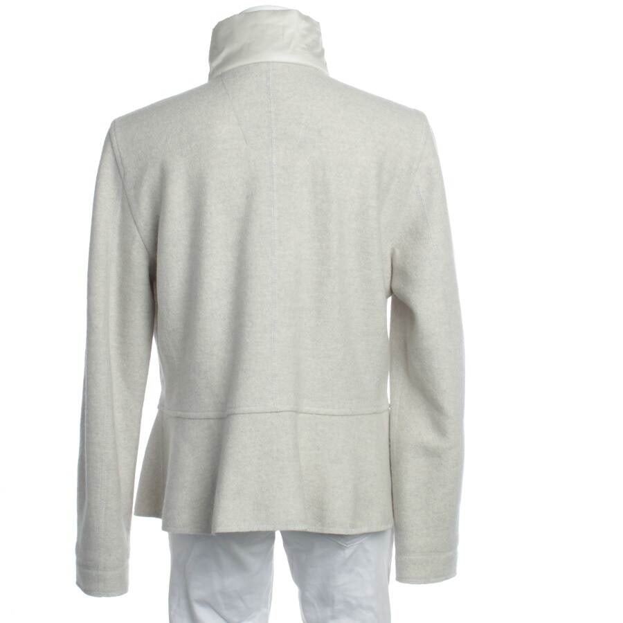 Image 2 of Wool Jacket 42 Cream in color White | Vite EnVogue