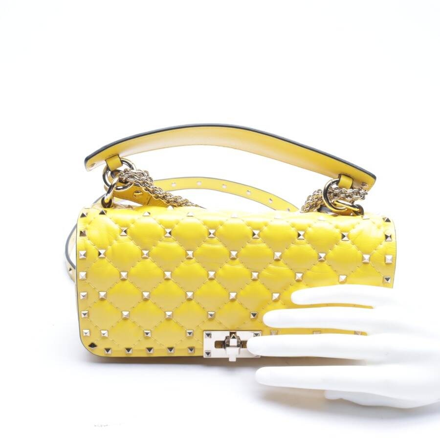 Image 4 of Rockstud Crossbody Bag Yellow in color Yellow | Vite EnVogue