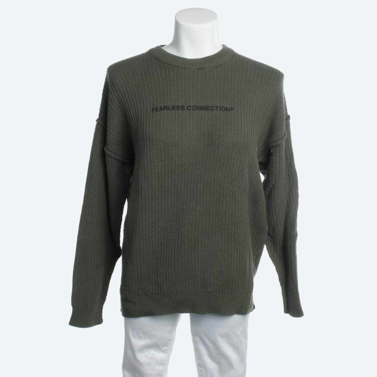 Bild 1 von Wollpullover One Size Dunkelgrün in Farbe Grün | Vite EnVogue