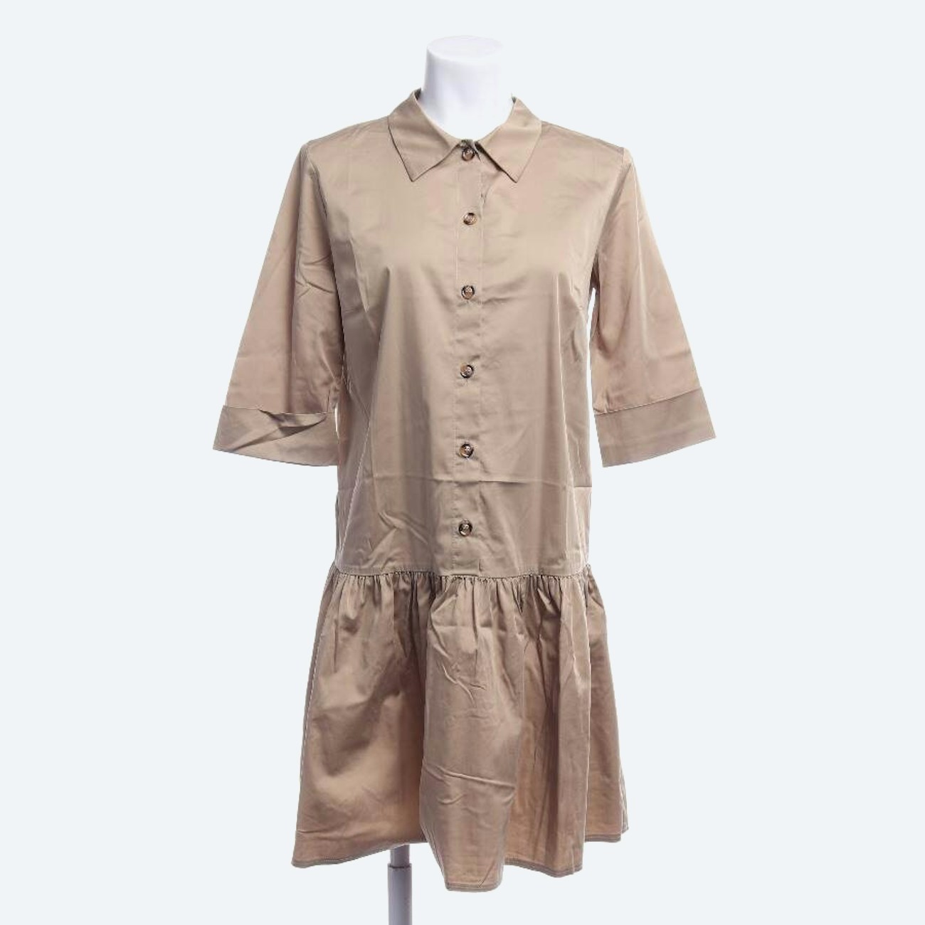 Image 1 of Dress 36 Light Brown in color Brown | Vite EnVogue