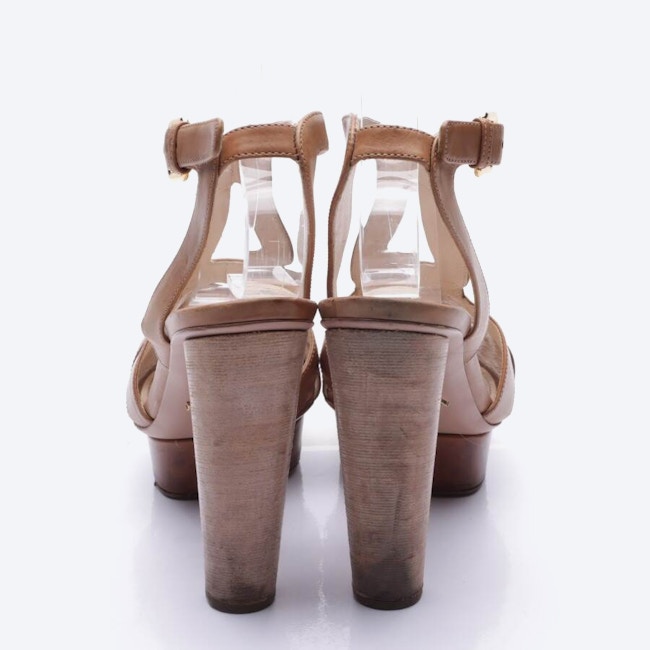 Image 3 of Heeled Sandals EUR 38.5 Brown in color Brown | Vite EnVogue