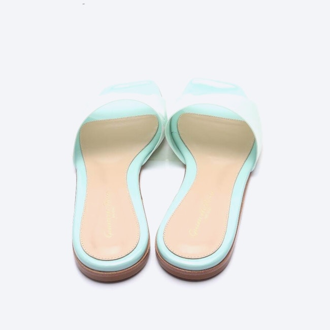 Image 3 of Sandals EUR 40 Light Blue in color Blue | Vite EnVogue