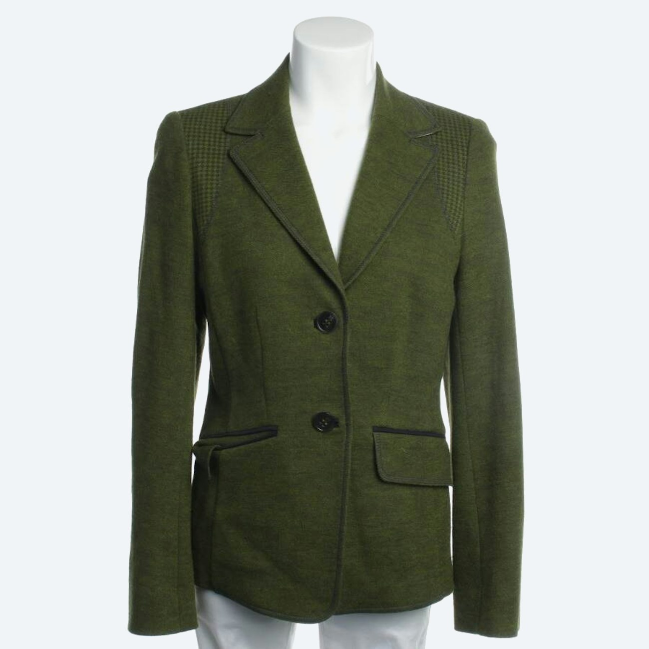 Image 1 of Wool Jacket 42 Green in color Green | Vite EnVogue
