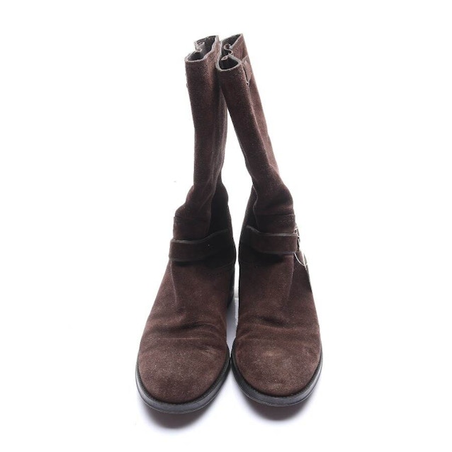Ankle Boots EUR 38.5 Dark Brown | Vite EnVogue