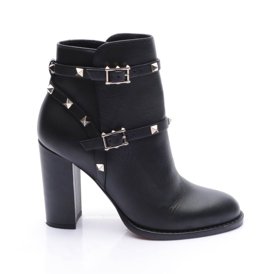 Image 1 of Rockstud Biker Boots EUR 36.5 Black in color Black | Vite EnVogue