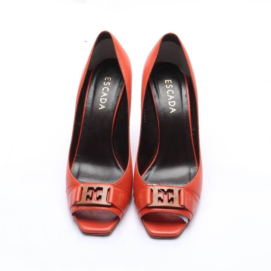 Image 2 of Peep Toes EUR 41 Dark Orange in color Orange | Vite EnVogue
