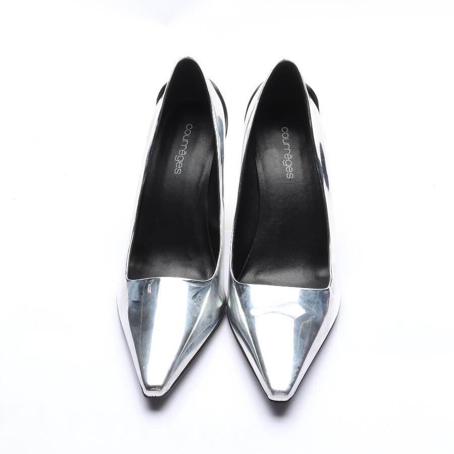 Image 2 of High Heels EUR 40 Silver in color Metallic | Vite EnVogue