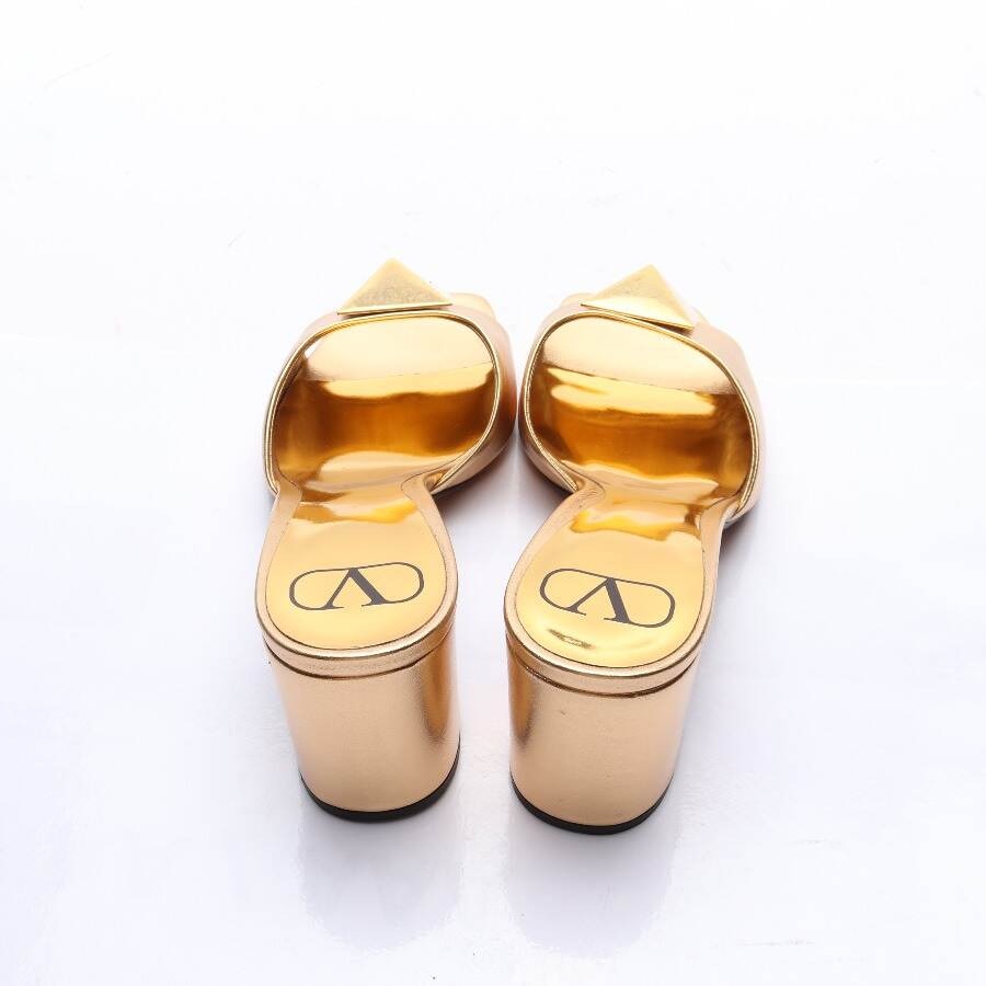 Image 3 of One Stud Heeled Sandals EUR 38.5 Gold in color Metallic | Vite EnVogue