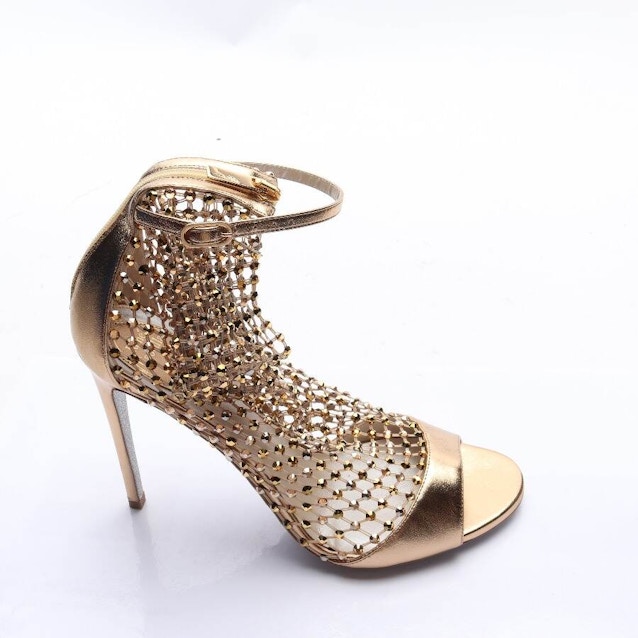 Image 1 of Heeled Sandals EUR 38.5 Gold | Vite EnVogue