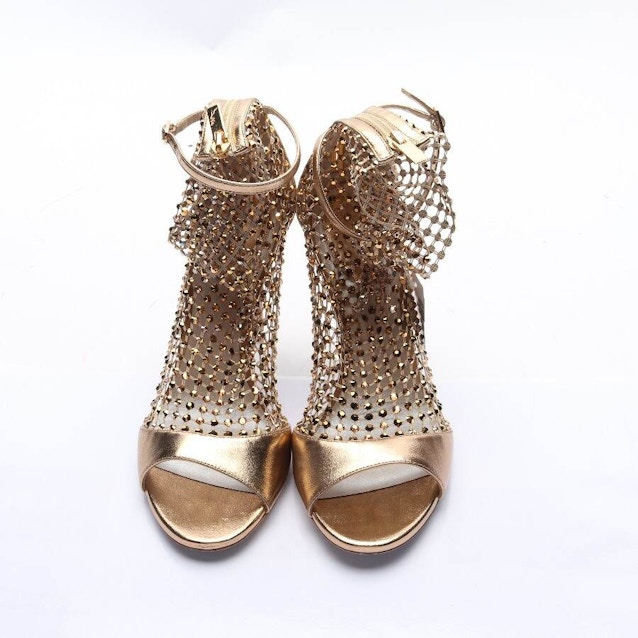 Heeled Sandals EUR 38.5 Gold | Vite EnVogue