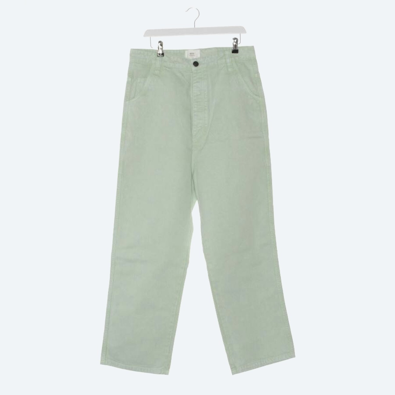 Image 1 of Jeans Straight Fit W33 Light Green in color Green | Vite EnVogue