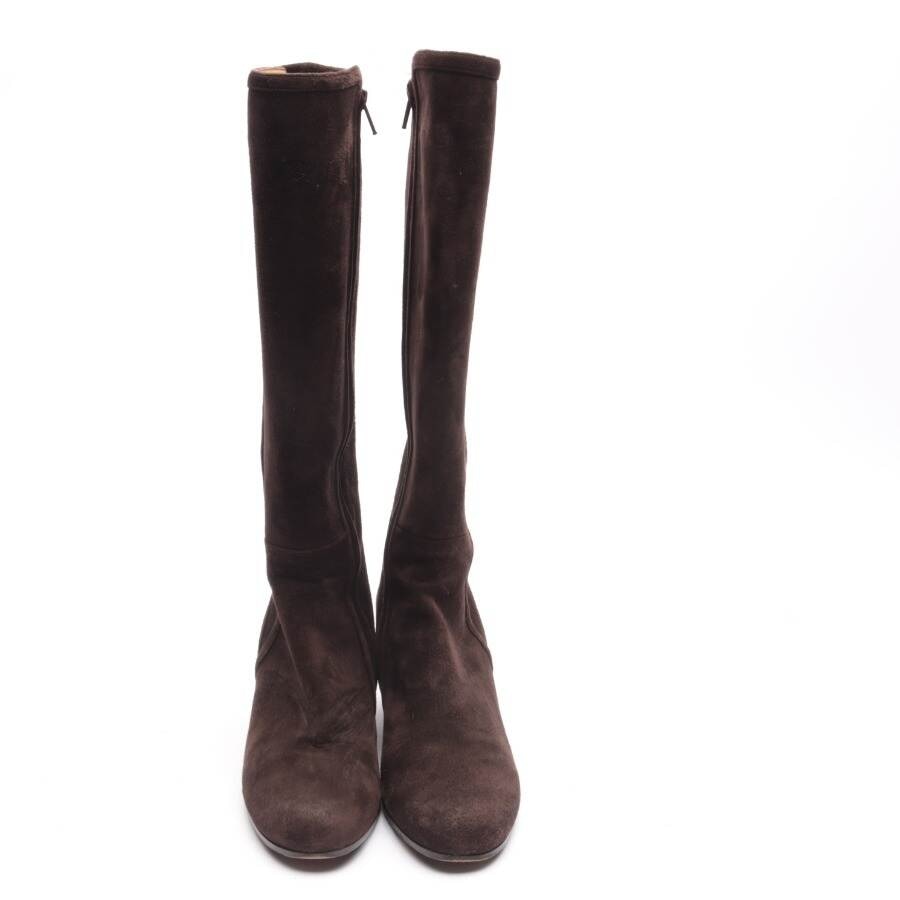 Image 2 of Boots EUR 38.5 Brown in color Brown | Vite EnVogue