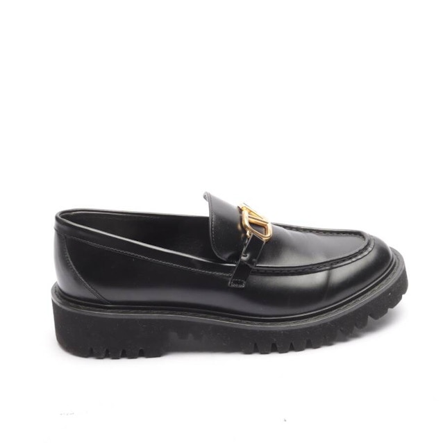Image 1 of V-Logo Loafers EUR 39.5 Black | Vite EnVogue