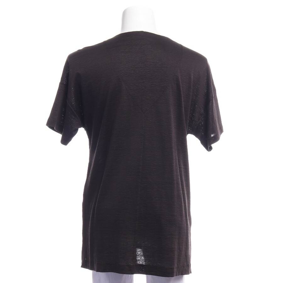 Image 2 of Shirt 38 Dark Brown in color Brown | Vite EnVogue