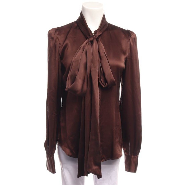 Image 1 of Silk Shirt 36 Brown | Vite EnVogue