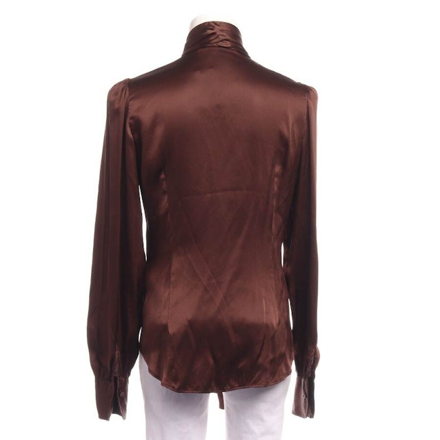 Silk Shirt 36 Brown | Vite EnVogue